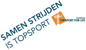 Pay-off + Logo st Topsport for Life
