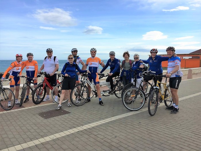 Topsport for Life - Wintercamp Spanje 2016 - fundrunner GJ Maliepaard