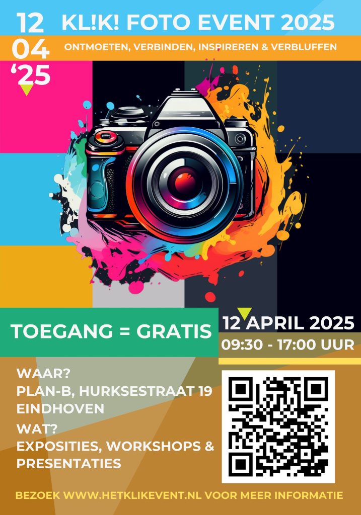 affiche van het klik foto event 2025 p.1